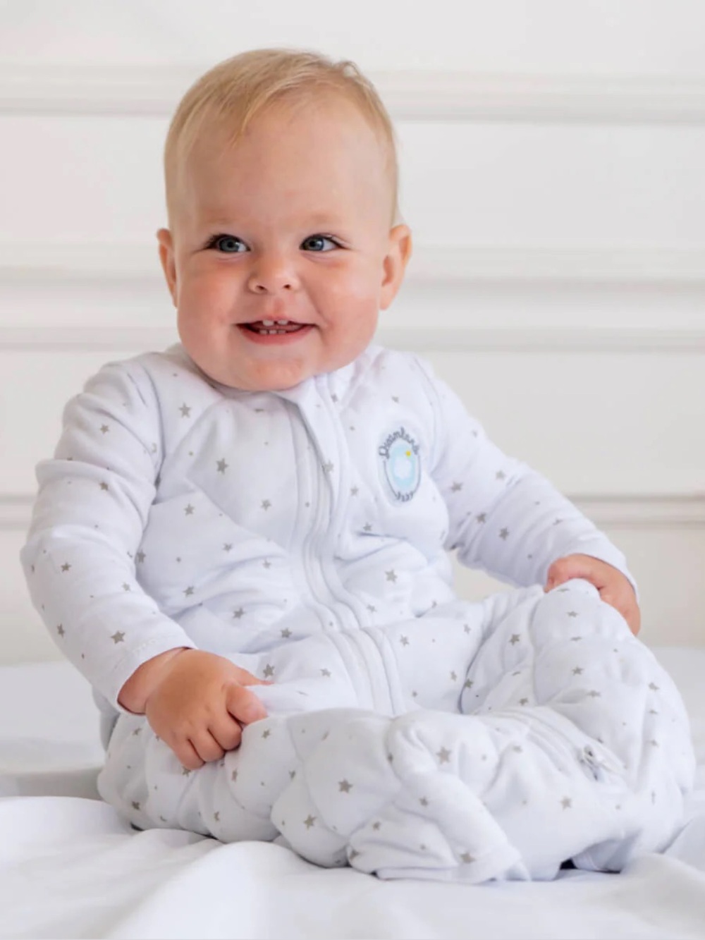 Dreamland, Baby Weighted Sleep Sack with Star Print - Picture 3 of 5
